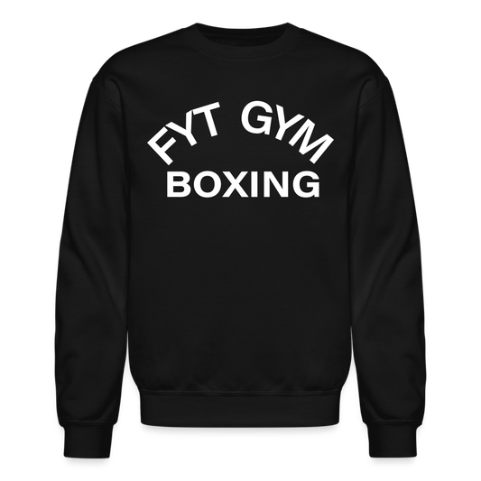 BOXING CREW NECK - black